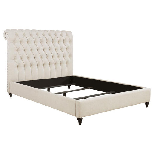 Devon - Upholstered Panel Bed - Premium Upholstered Beds from CoasterEssence - Just $809! Shop now at Furniture Wholesale Plus  We are the best furniture store in Nashville, Hendersonville, Goodlettsville, Madison, Antioch, Mount Juliet, Lebanon, Gallatin, Springfield, Murfreesboro, Franklin, Brentwood