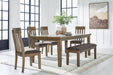 Urbinforte - Extension Dining Table Set – 5 Piece Dining Room Sets by Signature Design by Ashley® at Furniture Wholesale Plus , Nashville furniture store