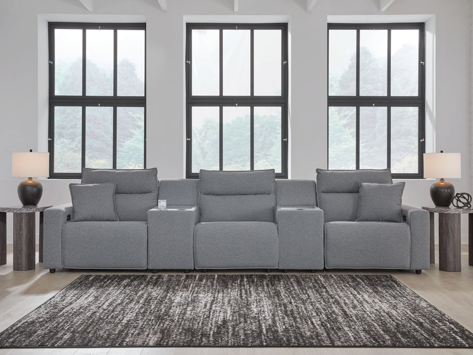 ModMax II - Salt And Pepper - Reclining Sectional – Reclining Sectionals by Signature Design by Ashley® at Furniture Wholesale Plus , Nashville furniture store