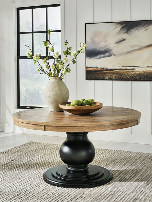 Ridgester - Dining Table - Light Brown – Dining Tables by Benchcraft® at Furniture Wholesale Plus , Nashville furniture store