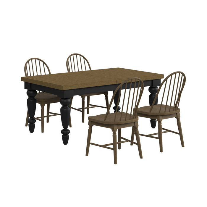 Heritage - Standard Height Dining Set – 5 Piece Dining Room Sets by Elements International at Furniture Wholesale Plus , Nashville furniture store
