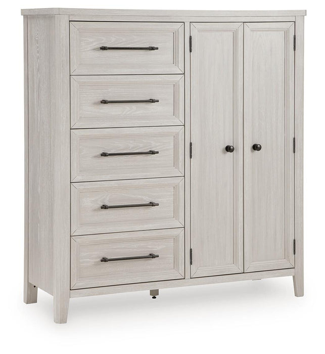 Darbonton - Door Chest - Dove White – Door Chests by Signature Design by Ashley® at Furniture Wholesale Plus , Nashville furniture store