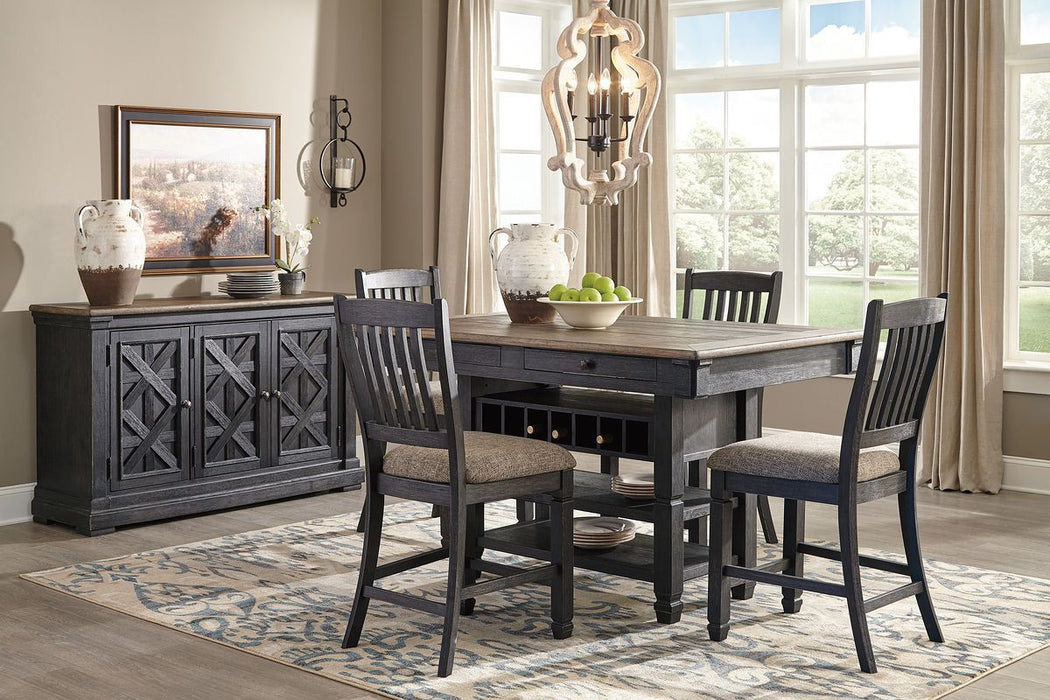 Tyler Creek - Counter Height Table Set – 5 Piece Dining Room Sets by Signature Design by Ashley® at Furniture Wholesale Plus , Nashville furniture store