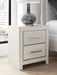 Zuraleus - Two Drawer Night Stand – Nightstands w/ Charging Stations by Signature Design by Ashley® at Furniture Wholesale Plus , Nashville furniture store