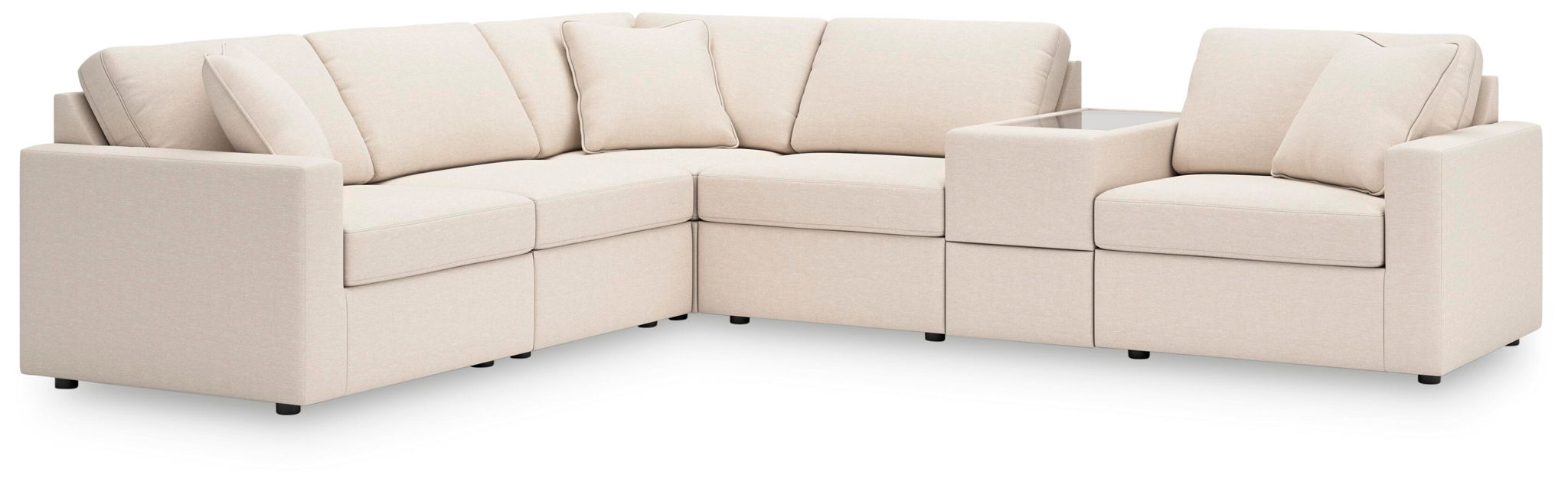 Modmax - Sectional - Oyster – Stationary Sectionals by Signature Design by Ashley® at Furniture Wholesale Plus , Nashville furniture store