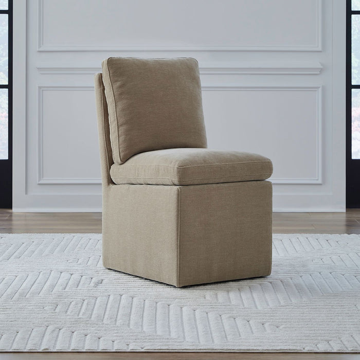 Accent Dining - Accent Dining Chair With Casters – Side Chairs by Liberty Furniture at Furniture Wholesale Plus , Nashville furniture store