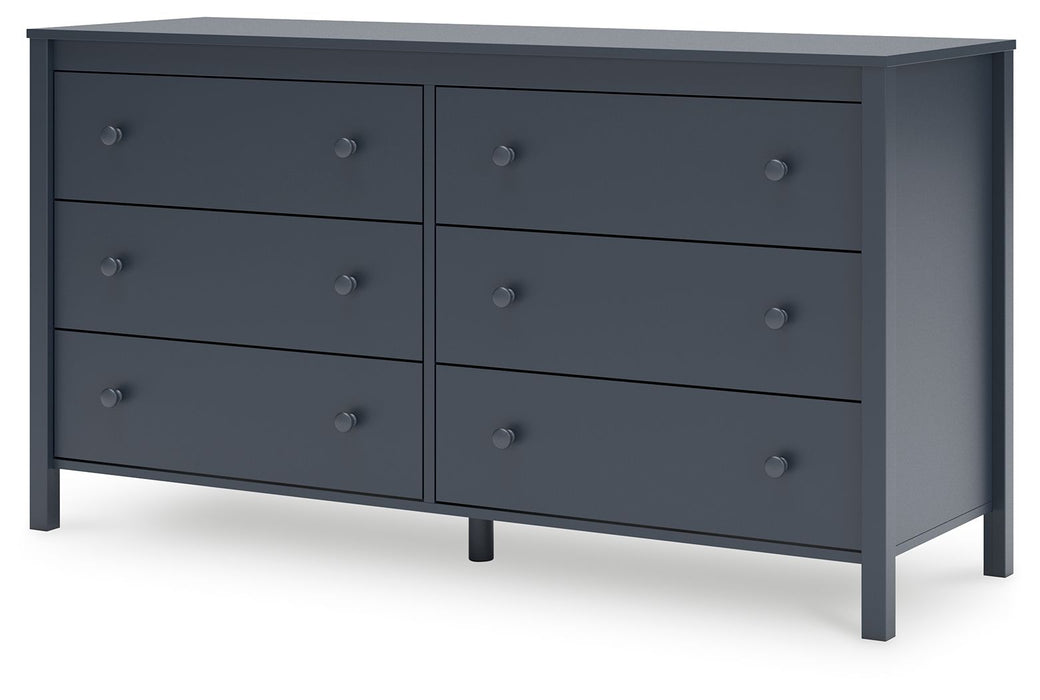 Simmenfort - Six Drawer Dresser - Navy Blue – Dressers by Signature Design by Ashley® at Furniture Wholesale Plus , Nashville furniture store