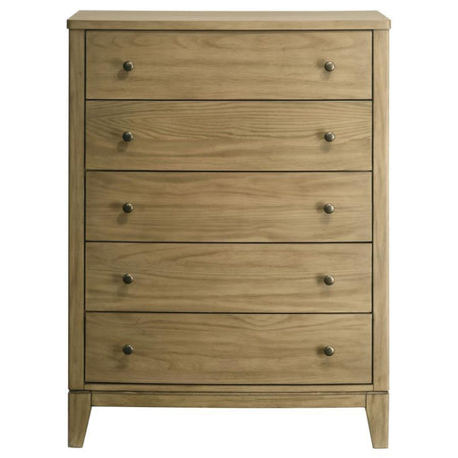 Granada - 5-Drawer Bedroom Chest Of Drawers - Natural Pine – Accent Chests by Coaster Fine Furniture at Furniture Wholesale Plus , Nashville furniture store