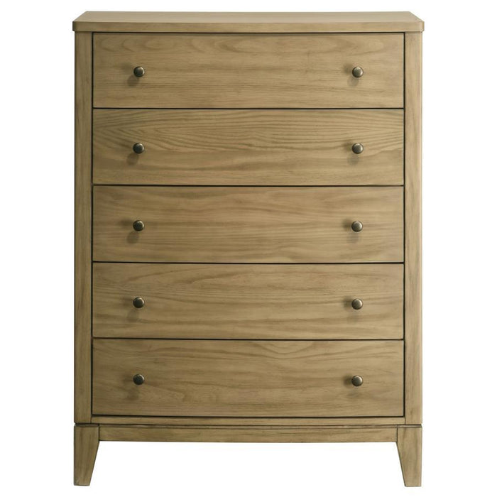 Granada - 5-Drawer Bedroom Chest Of Drawers - Natural Pine – Accent Chests by Coaster Fine Furniture at Furniture Wholesale Plus , Nashville furniture store