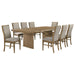 Adina - Extension Dining Set – 8 + Piece Dining Room Sets by Coaster Fine Furniture at Furniture Wholesale Plus , Nashville furniture store