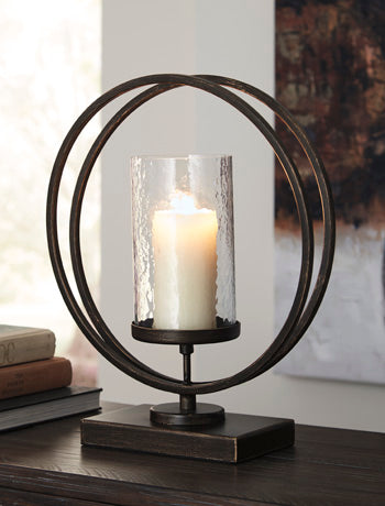 Jalal Candle Holder - Premium Candle Holder from Ashley Furniture - Just $77.90! Shop now at Furniture Wholesale Plus  We are the best furniture store in Nashville, Hendersonville, Goodlettsville, Madison, Antioch, Mount Juliet, Lebanon, Gallatin, Springfield, Murfreesboro, Franklin, Brentwood