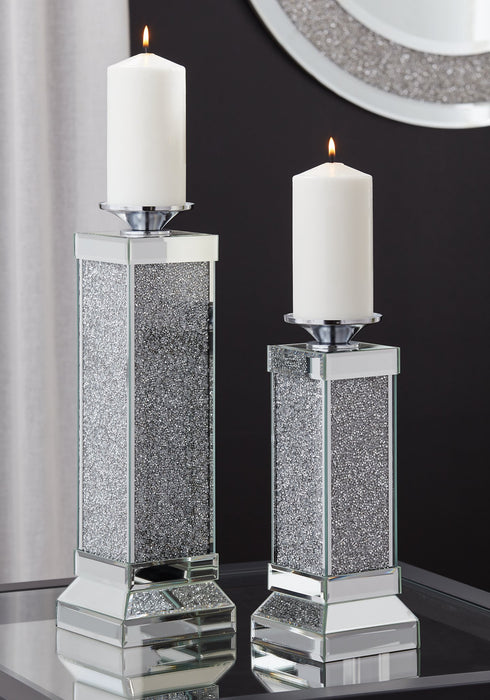 Charline Candle Holder (Set of 2) - Premium Candle Holder from Ashley Furniture - Just $148.51! Shop now at Furniture Wholesale Plus  We are the best furniture store in Nashville, Hendersonville, Goodlettsville, Madison, Antioch, Mount Juliet, Lebanon, Gallatin, Springfield, Murfreesboro, Franklin, Brentwood
