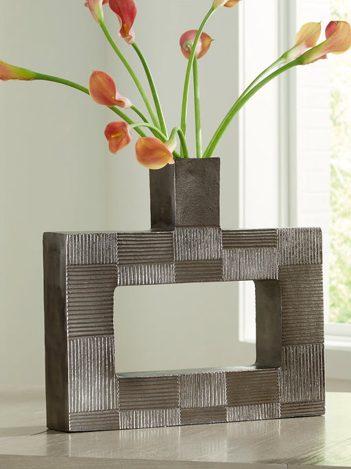 Wrengrove Vase - Premium Vase from Ashley Furniture - Just $69.07! Shop now at Furniture Wholesale Plus  We are the best furniture store in Nashville, Hendersonville, Goodlettsville, Madison, Antioch, Mount Juliet, Lebanon, Gallatin, Springfield, Murfreesboro, Franklin, Brentwood