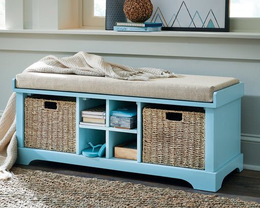Dowdy Storage Bench - Premium Bench from Ashley Furniture - Just $236.78! Shop now at Furniture Wholesale Plus  We are the best furniture store in Nashville, Hendersonville, Goodlettsville, Madison, Antioch, Mount Juliet, Lebanon, Gallatin, Springfield, Murfreesboro, Franklin, Brentwood