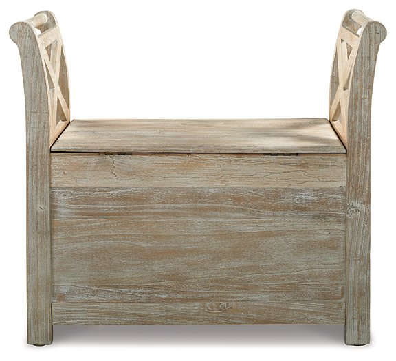 Fossil Ridge Accent Bench - Premium Bench from Ashley Furniture - Just $201.47! Shop now at Furniture Wholesale Plus  We are the best furniture store in Nashville, Hendersonville, Goodlettsville, Madison, Antioch, Mount Juliet, Lebanon, Gallatin, Springfield, Murfreesboro, Franklin, Brentwood