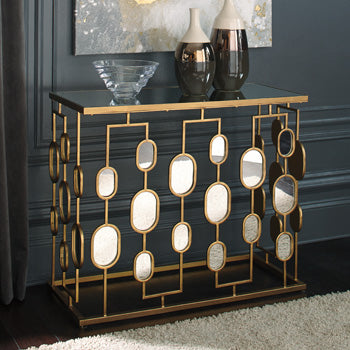 Majaci Console - Premium Console from Ashley Furniture - Just $325.05! Shop now at Furniture Wholesale Plus  We are the best furniture store in Nashville, Hendersonville, Goodlettsville, Madison, Antioch, Mount Juliet, Lebanon, Gallatin, Springfield, Murfreesboro, Franklin, Brentwood