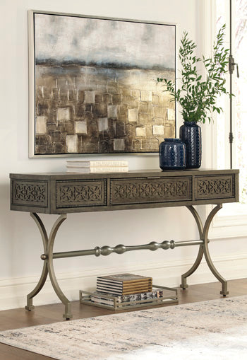 Quinnland Sofa/Console Table - Premium Console from Ashley Furniture - Just $375.38! Shop now at Furniture Wholesale Plus  We are the best furniture store in Nashville, Hendersonville, Goodlettsville, Madison, Antioch, Mount Juliet, Lebanon, Gallatin, Springfield, Murfreesboro, Franklin, Brentwood