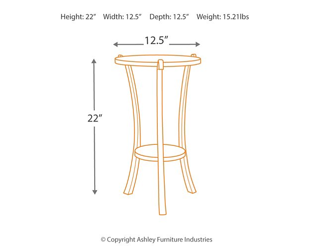 Enderton Accent Table - Premium Accent Table from Ashley Furniture - Just $69.07! Shop now at Furniture Wholesale Plus  We are the best furniture store in Nashville, Hendersonville, Goodlettsville, Madison, Antioch, Mount Juliet, Lebanon, Gallatin, Springfield, Murfreesboro, Franklin, Brentwood