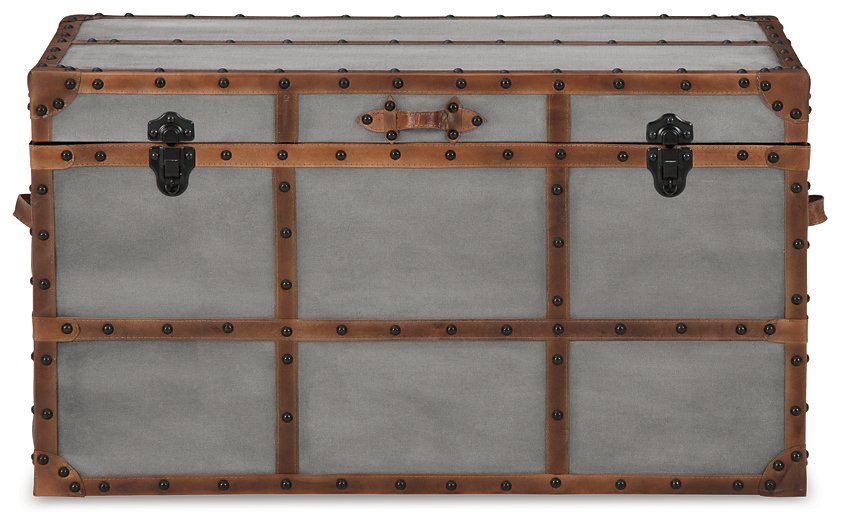 Amsel Storage Trunk - Premium Trunk from Ashley Furniture - Just $316.23! Shop now at Furniture Wholesale Plus  We are the best furniture store in Nashville, Hendersonville, Goodlettsville, Madison, Antioch, Mount Juliet, Lebanon, Gallatin, Springfield, Murfreesboro, Franklin, Brentwood