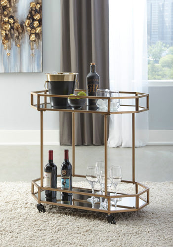 Daymont Bar Cart - Premium Bar Cart from Ashley Furniture - Just $148.51! Shop now at Furniture Wholesale Plus  We are the best furniture store in Nashville, Hendersonville, Goodlettsville, Madison, Antioch, Mount Juliet, Lebanon, Gallatin, Springfield, Murfreesboro, Franklin, Brentwood