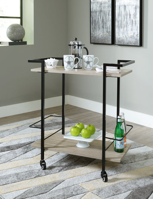 Waylowe Bar Cart - Premium Bar Cart from Ashley Furniture - Just $174.99! Shop now at Furniture Wholesale Plus  We are the best furniture store in Nashville, Hendersonville, Goodlettsville, Madison, Antioch, Mount Juliet, Lebanon, Gallatin, Springfield, Murfreesboro, Franklin, Brentwood