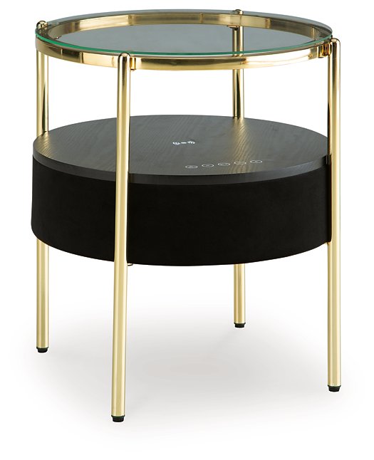 Nedman Accent Table with Speaker - Premium End Table from Ashley Furniture - Just $261.50! Shop now at Furniture Wholesale Plus  We are the best furniture store in Nashville, Hendersonville, Goodlettsville, Madison, Antioch, Mount Juliet, Lebanon, Gallatin, Springfield, Murfreesboro, Franklin, Brentwood