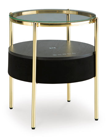 Nedman Accent Table with Speaker - Premium End Table from Ashley Furniture - Just $261.50! Shop now at Furniture Wholesale Plus  We are the best furniture store in Nashville, Hendersonville, Goodlettsville, Madison, Antioch, Mount Juliet, Lebanon, Gallatin, Springfield, Murfreesboro, Franklin, Brentwood