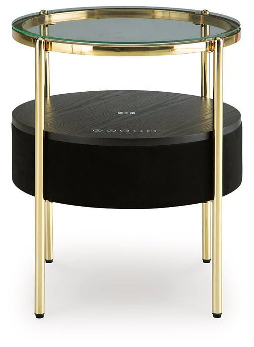 Nedman Accent Table with Speaker - Premium End Table from Ashley Furniture - Just $261.50! Shop now at Furniture Wholesale Plus  We are the best furniture store in Nashville, Hendersonville, Goodlettsville, Madison, Antioch, Mount Juliet, Lebanon, Gallatin, Springfield, Murfreesboro, Franklin, Brentwood