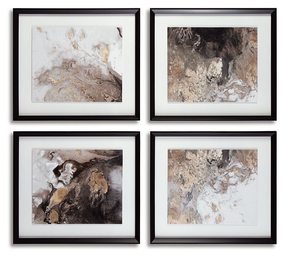 Hallwood Wall Art (Set of 4) - Premium Wall Art from Ashley Furniture - Just $231.60! Shop now at Furniture Wholesale Plus  We are the best furniture store in Nashville, Hendersonville, Goodlettsville, Madison, Antioch, Mount Juliet, Lebanon, Gallatin, Springfield, Murfreesboro, Franklin, Brentwood