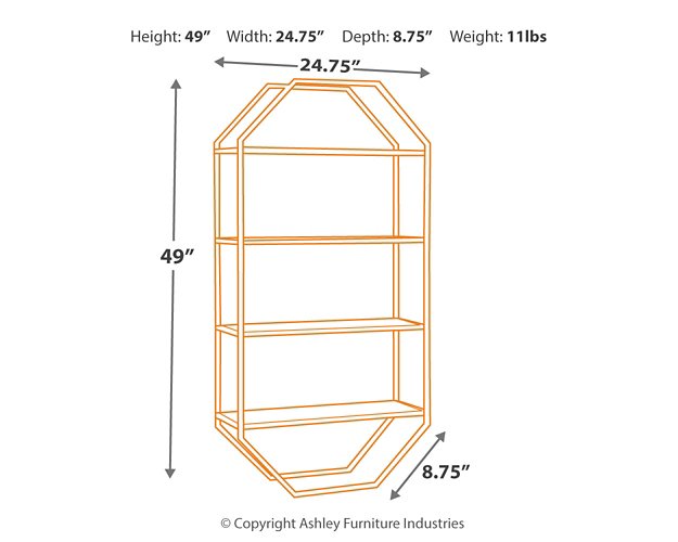 Elea Wall Shelf - Premium Wall Decor from Ashley Furniture - Just $240.42! Shop now at Furniture Wholesale Plus  We are the best furniture store in Nashville, Hendersonville, Goodlettsville, Madison, Antioch, Mount Juliet, Lebanon, Gallatin, Springfield, Murfreesboro, Franklin, Brentwood
