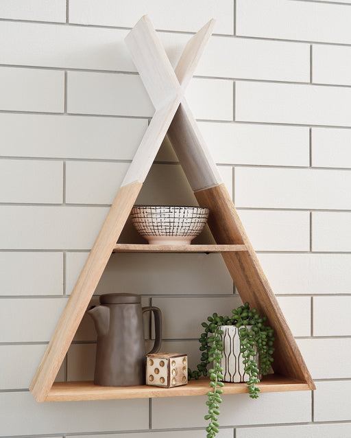 Cadel Wall Shelf - Premium Wall Decor from Ashley Furniture - Just $90.36! Shop now at Furniture Wholesale Plus  We are the best furniture store in Nashville, Hendersonville, Goodlettsville, Madison, Antioch, Mount Juliet, Lebanon, Gallatin, Springfield, Murfreesboro, Franklin, Brentwood