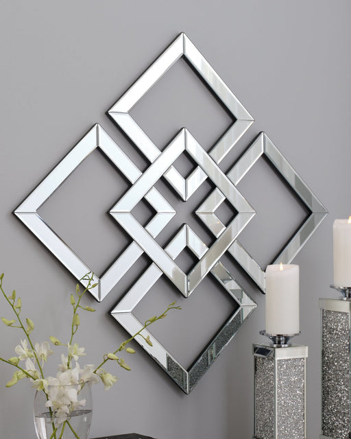 Quinnley Accent Mirror - Premium Mirror from Ashley Furniture - Just $99.19! Shop now at Furniture Wholesale Plus  We are the best furniture store in Nashville, Hendersonville, Goodlettsville, Madison, Antioch, Mount Juliet, Lebanon, Gallatin, Springfield, Murfreesboro, Franklin, Brentwood