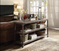 Gorden Weathered Oak & Antique Silver Console Table - Premium Console Table from ACME East - Just $559.65! Shop now at Furniture Wholesale Plus  We are the best furniture store in Nashville, Hendersonville, Goodlettsville, Madison, Antioch, Mount Juliet, Lebanon, Gallatin, Springfield, Murfreesboro, Franklin, Brentwood
