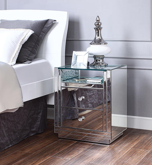 Nysa Mirrored & Faux Crystals Accent Table - Premium Occasional Table from ACME East - Just $477.75! Shop now at Furniture Wholesale Plus  We are the best furniture store in Nashville, Hendersonville, Goodlettsville, Madison, Antioch, Mount Juliet, Lebanon, Gallatin, Springfield, Murfreesboro, Franklin, Brentwood