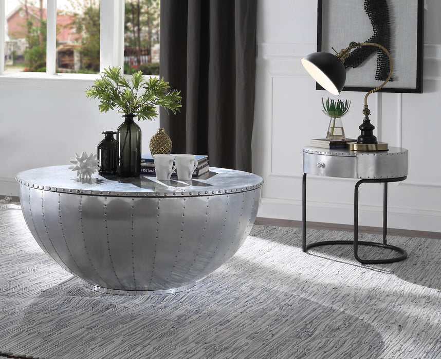 Brancaster Aluminum Coffee Table - Premium Coffee Table from ACME East - Just $1546.35! Shop now at Furniture Wholesale Plus  We are the best furniture store in Nashville, Hendersonville, Goodlettsville, Madison, Antioch, Mount Juliet, Lebanon, Gallatin, Springfield, Murfreesboro, Franklin, Brentwood