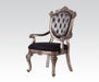 Acme Chantelle Button Tufted Back Seat Dining Arm Chair (Set of 2) in Antique Platinum 60543 - Premium Dining Chair from ACME East - Just $813.15! Shop now at Furniture Wholesale Plus  We are the best furniture store in Nashville, Hendersonville, Goodlettsville, Madison, Antioch, Mount Juliet, Lebanon, Gallatin, Springfield, Murfreesboro, Franklin, Brentwood