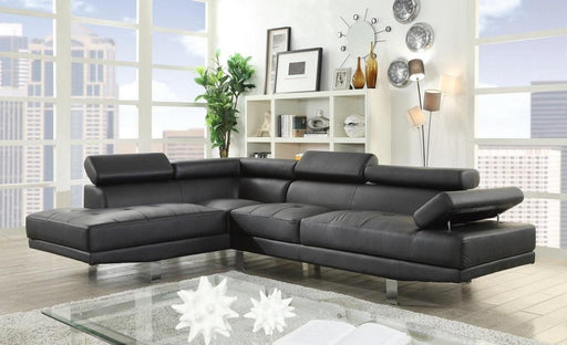 Acme Furniture Connor Sectional Sofa Set in Black 52650 - Premium Sectional from ACME East - Just $1538.55! Shop now at Furniture Wholesale Plus  We are the best furniture store in Nashville, Hendersonville, Goodlettsville, Madison, Antioch, Mount Juliet, Lebanon, Gallatin, Springfield, Murfreesboro, Franklin, Brentwood