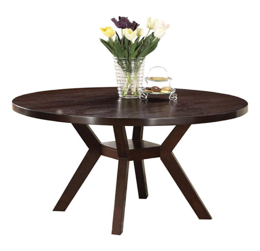 Acme Furniture Drake Round Dining Table in Espresso 16250 - Premium Dining Table from ACME East - Just $620.10! Shop now at Furniture Wholesale Plus  We are the best furniture store in Nashville, Hendersonville, Goodlettsville, Madison, Antioch, Mount Juliet, Lebanon, Gallatin, Springfield, Murfreesboro, Franklin, Brentwood