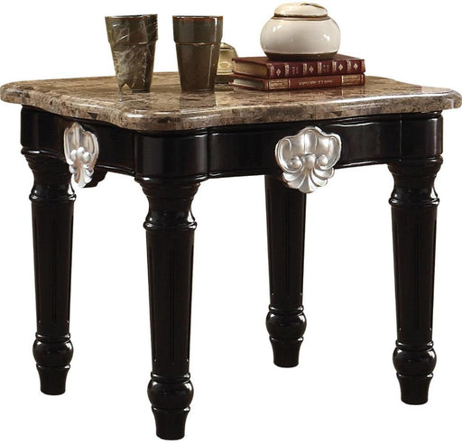 Acme Furniture Ernestine End Table in Marble/Black 82152 - Premium End Table from ACME East - Just $641.55! Shop now at Furniture Wholesale Plus  We are the best furniture store in Nashville, Hendersonville, Goodlettsville, Madison, Antioch, Mount Juliet, Lebanon, Gallatin, Springfield, Murfreesboro, Franklin, Brentwood