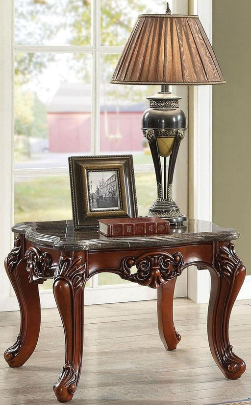 Acme Furniture Eustoma End Table in Marble/Walnut 83067 - Premium End Table from ACME East - Just $686.40! Shop now at Furniture Wholesale Plus  We are the best furniture store in Nashville, Hendersonville, Goodlettsville, Madison, Antioch, Mount Juliet, Lebanon, Gallatin, Springfield, Murfreesboro, Franklin, Brentwood