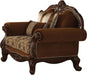 Acme Furniture Jardena Chair with 2 Pillows in Cherry Oak 50657 - Premium Chair from ACME East - Just $1801.80! Shop now at Furniture Wholesale Plus  We are the best furniture store in Nashville, Hendersonville, Goodlettsville, Madison, Antioch, Mount Juliet, Lebanon, Gallatin, Springfield, Murfreesboro, Franklin, Brentwood