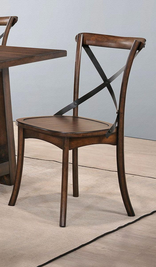 Acme Furniture Kaelyn Side Chair in Dark Oak and Black (Set of 2) 73032 - Premium Side Chair from ACME East - Just $193.05! Shop now at Furniture Wholesale Plus  We are the best furniture store in Nashville, Hendersonville, Goodlettsville, Madison, Antioch, Mount Juliet, Lebanon, Gallatin, Springfield, Murfreesboro, Franklin, Brentwood