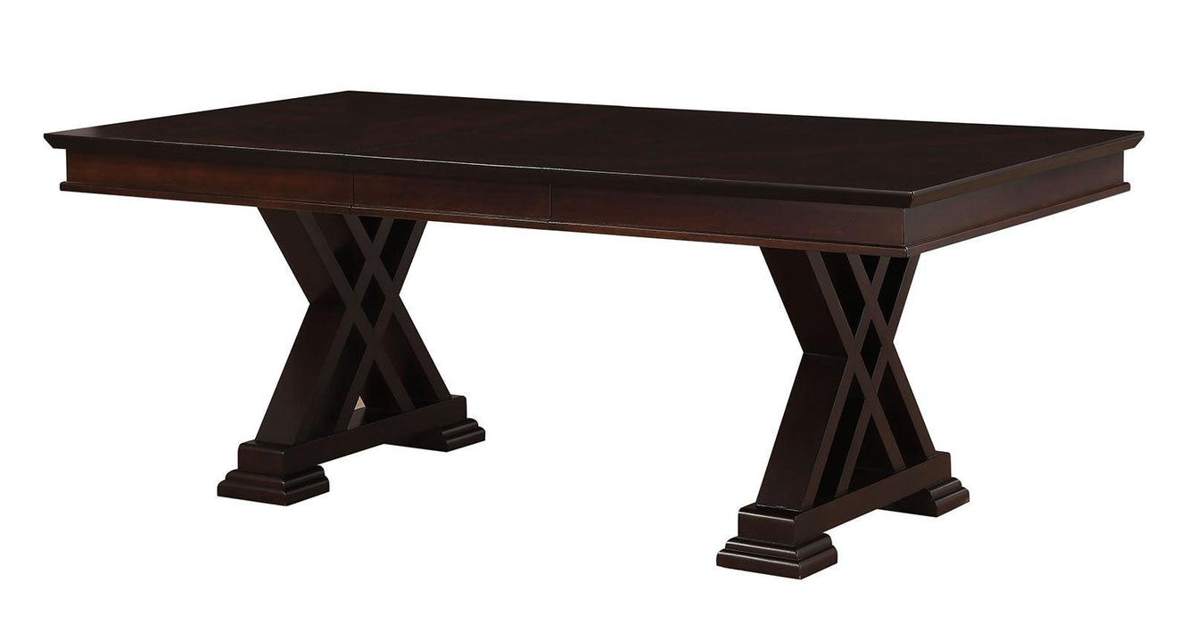 Acme Furniture Katrien Dining Table in Espresso 71855 - Premium Dining Table from ACME East - Just $828.75! Shop now at Furniture Wholesale Plus  We are the best furniture store in Nashville, Hendersonville, Goodlettsville, Madison, Antioch, Mount Juliet, Lebanon, Gallatin, Springfield, Murfreesboro, Franklin, Brentwood