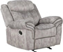 Acme Furniture Zubaida Motion Glider Recliner in 2-Tone Gray Velvet 55027 - Premium Recliner from ACME East - Just $624! Shop now at Furniture Wholesale Plus  We are the best furniture store in Nashville, Hendersonville, Goodlettsville, Madison, Antioch, Mount Juliet, Lebanon, Gallatin, Springfield, Murfreesboro, Franklin, Brentwood