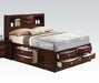 Acme Ireland Queen Storage Bed in Brown 21600Q - Premium Bed from ACME East - Just $1507.35! Shop now at Furniture Wholesale Plus  We are the best furniture store in Nashville, Hendersonville, Goodlettsville, Madison, Antioch, Mount Juliet, Lebanon, Gallatin, Springfield, Murfreesboro, Franklin, Brentwood