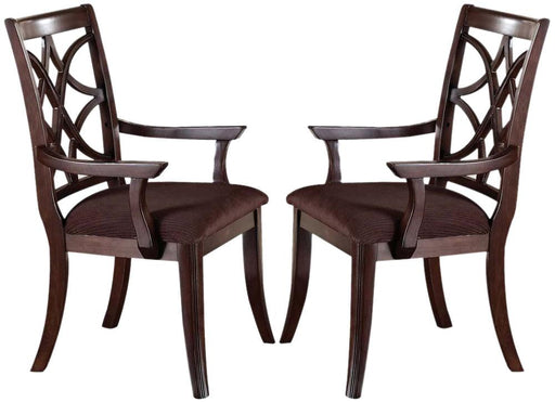 Acme Keenan Dining Arm Chairs (Set of 2) in Dark Walnut 60258 - Premium Dining Chair from ACME East - Just $471.90! Shop now at Furniture Wholesale Plus  We are the best furniture store in Nashville, Hendersonville, Goodlettsville, Madison, Antioch, Mount Juliet, Lebanon, Gallatin, Springfield, Murfreesboro, Franklin, Brentwood