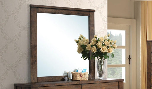 Acme Merrilee Landscape Mirror in Oak 21684 - Premium Mirror from ACME East - Just $175.50! Shop now at Furniture Wholesale Plus  We are the best furniture store in Nashville, Hendersonville, Goodlettsville, Madison, Antioch, Mount Juliet, Lebanon, Gallatin, Springfield, Murfreesboro, Franklin, Brentwood