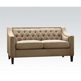 Acme Suzanne Loveseat in Beige Fabric 54011 - Premium Loveseat from ACME East - Just $1092! Shop now at Furniture Wholesale Plus  We are the best furniture store in Nashville, Hendersonville, Goodlettsville, Madison, Antioch, Mount Juliet, Lebanon, Gallatin, Springfield, Murfreesboro, Franklin, Brentwood