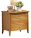 Acme San Marino Youth 3-Drawer Nightstand in Maple 08948 - Premium Nightstand from ACME East - Just $224.25! Shop now at Furniture Wholesale Plus  We are the best furniture store in Nashville, Hendersonville, Goodlettsville, Madison, Antioch, Mount Juliet, Lebanon, Gallatin, Springfield, Murfreesboro, Franklin, Brentwood