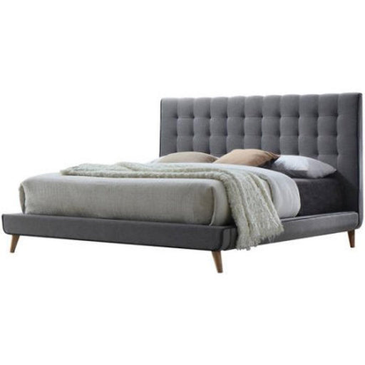 Acme Valda Queen Upholstered Bed in Gray 24520Q - Premium Bed from ACME East - Just $602.55! Shop now at Furniture Wholesale Plus  We are the best furniture store in Nashville, Hendersonville, Goodlettsville, Madison, Antioch, Mount Juliet, Lebanon, Gallatin, Springfield, Murfreesboro, Franklin, Brentwood